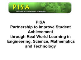 Partnership to Improve Student Achievement through Real
