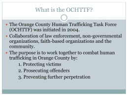 What is the OCHTTF?