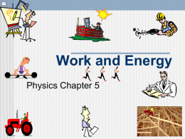 Work and Energy - Home