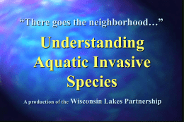Aquatic Exotics - University of Wisconsin–Extension