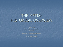 THE METIS