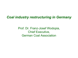 EURACOAL Seminar on Restructing