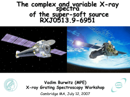 Super Soft X-ray sources