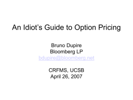 Diapositive 1 - UCSB Statistics