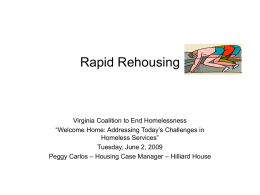 Rapid Rehousing
