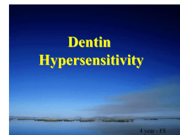 Dentin Hypersensitivity - TOP Recommended Websites