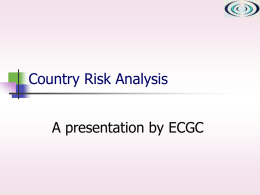 Export Credit Risks and ECGC’s Schemes for Banks