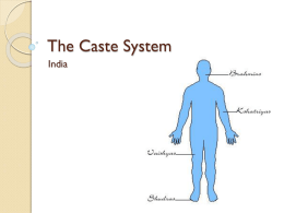 The Caste System - School District