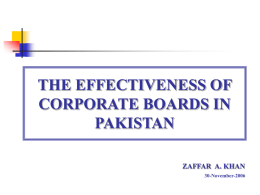 Definition of Corporate Governance