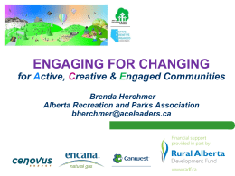 Alberta Active Communities