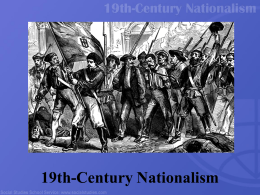 Define nationalism - Social Studies School Service