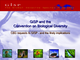 GISP - Botanic Gardens Conservation International