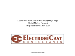 LED MR Lamp - ElectroniCast