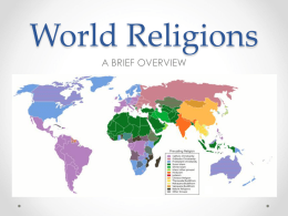 World Religions - Mr. Bilbrey's Digital Classroom