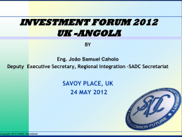IST-Africa 2006 PPT Template
