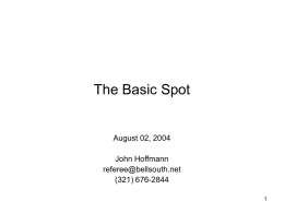The Basic Spot - Refstripes.com