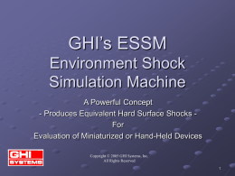 Environmental Shock Simulator