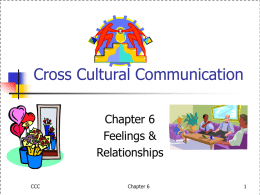 IBU 321: Cross Cultural Communications