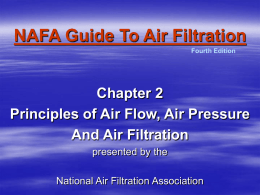 Principles of Airflow, Air Pressure and Air Filtration