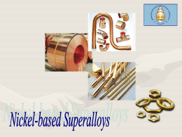 Nickel-based Superalloys - e