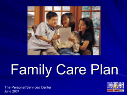 Family Care Plan - 9th Engineer Support Battalion