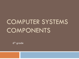 Computer Systems - Rockdale County Public Schools