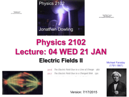 Physics 2102 Spring 2002 Lecture 2