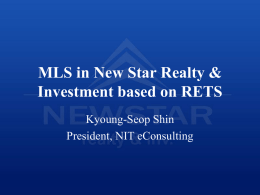 MLS in ERA New Star Realty & Investment based on RETS