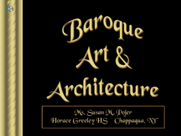 The Baroque Age - Powerpoint Palooza