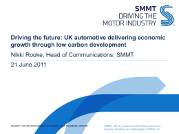 Driving the future: UK automotive delivering economic