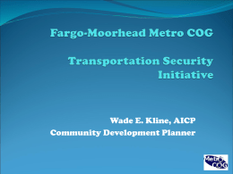 Fargo-Moorhead Metro COG Transportation Security Roundtable