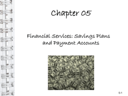 Banks and Banking Chapter 5