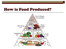How is Food Produced?