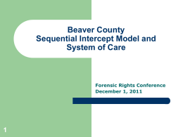 Beaver County Behavioral Health Beaver County, Pa