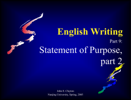 JEC EW2S 9 - Statement of Purpose 2a