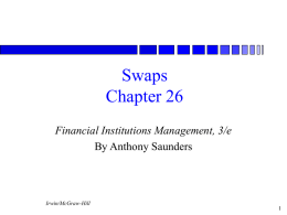Swaps Chapter 26 - National Cheng Kung University