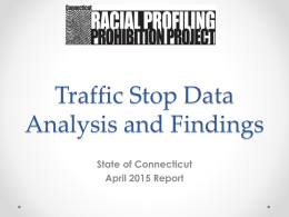 Traffic Stop Data Analysis and Findings.[...]