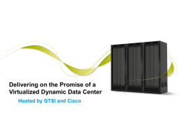 GTSI Cloud Computing Customer presentation brief
