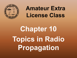 Amateur Extra License Class - Wabash Valley Amateur Radio Asso