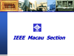 EEEActivitiesinMacao - University of Macau