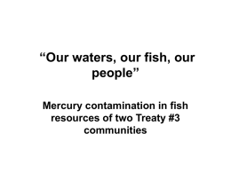 Our waters, our fish, our people”
