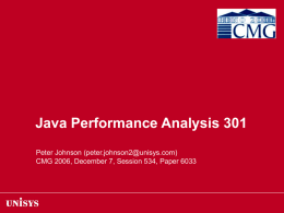 Java Performance Analysis 301
