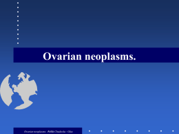 Ovarian neoplasms.