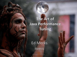 The Art of Java Performance Tuning