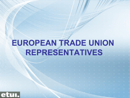 Diapositiva 1 - European Trade Union Institute (ETUI)