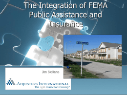 FEMA Grant Management Overview City of Little Rock Arkansas