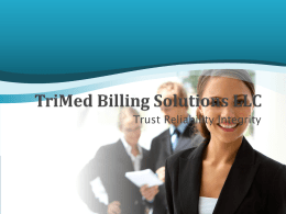 TriMed Billing Solutions LLC