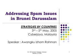 Brunei Update - Malaysian Communications and Multimedia