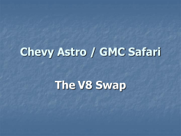 Chevy Astro / GMC Safari