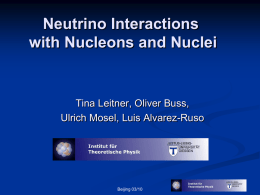 Neutrino Scattering Off Nucleons and Nuclei